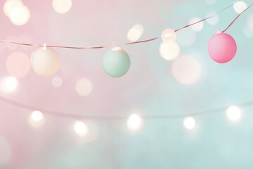 vibrant color image of Pastel colors elegant light banner design