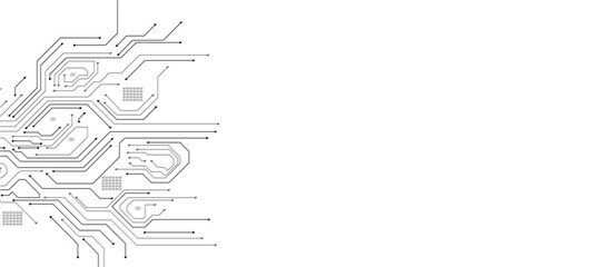 abstract circuit board