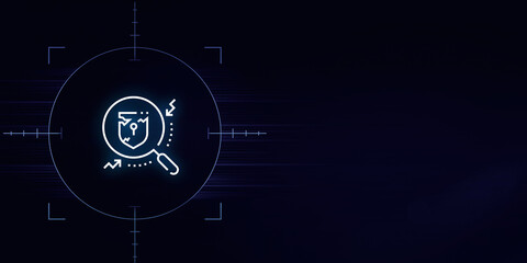Obraz premium Advanced Threat Detection Through Security Analysis