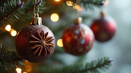 Octagonal colored ball scene shooting