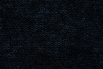 Black Wool texture gray  knitted fabric clClose-up texture of grey knitted wool fabric. Detailed symmetrical knit pattern. Soft textile background, suitable for fashion, crafts