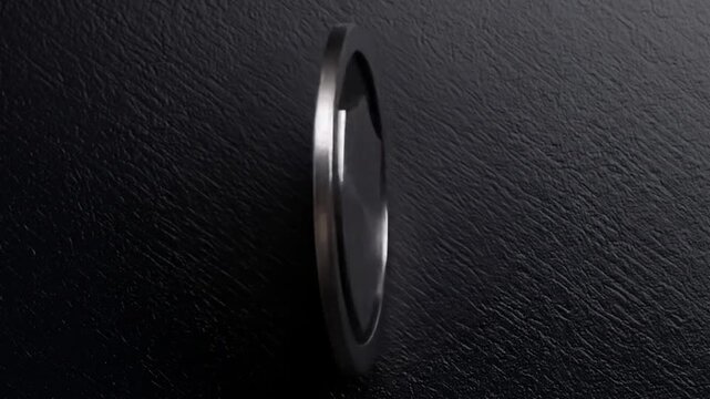 Metallic shield emblem