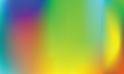 Vibrant gradient background showcasing a blend of playful colors creating a cheerful and modern aesthetic