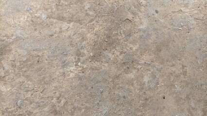 Cement Floor Background. Close-up of a Distressed Concrete Surface with Cracks and Stains for...