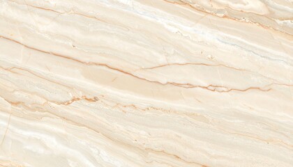 Obraz premium Pale Beige Travertine Slab Texture with Subtle Veins