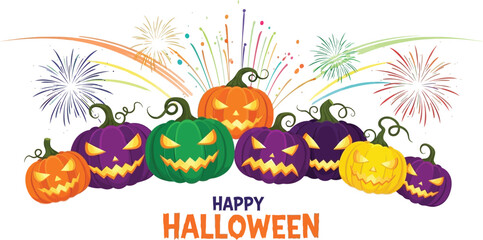 Vector art of halloween spider and web in three different styles for party decoration