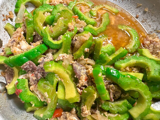stir fried butter gourd  vegetables