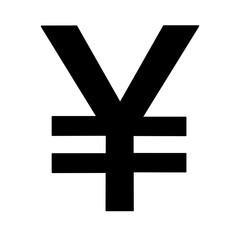 Fototapeta premium Yen Currency Symbol Icon Vector Illustration