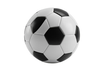 Fototapeta premium Soccer ball isolated on transparent background