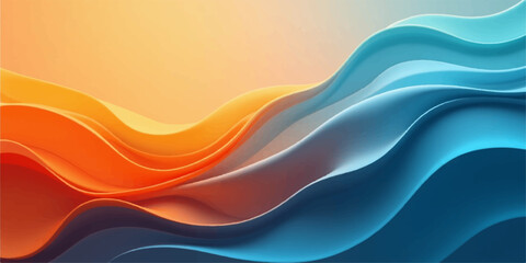 Abstract background with colorful flowing lines, creating a dynamic wave pattern