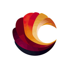 Abstract colorful design background