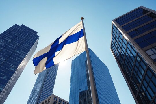 Stylized and atmospheric photograph of a national flag, a powerful symbol of a country's patriotism, identity, pride, and national spirit