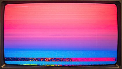 Pink And Blue Gradient Scanline Texture