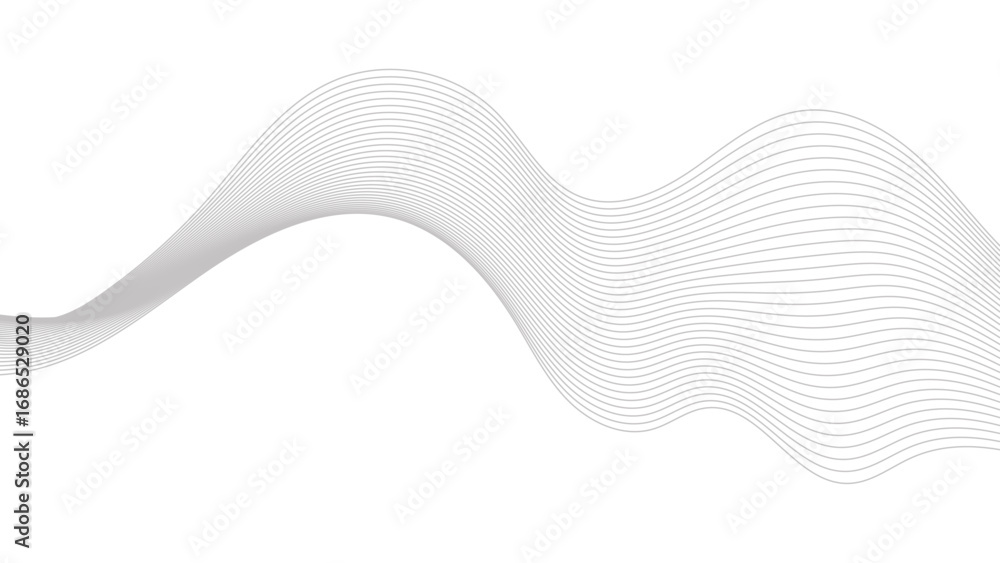 Aufkleber abstract wave element for design. digital frequency track equalizer. perfect for use in digital scie