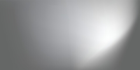 Silver foil background with metal mirror texture. Chrome gradient surface with light gloss for business, cover, header, wallpaper, corporate, website, flyer