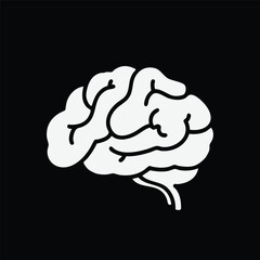 vector illustration of an abstract human head