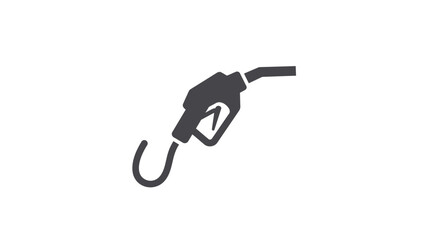 Fuel Nozzle Icon Representing Gasoline, Energy, and Automotive Industries