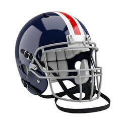 Fototapeta premium American Football Helmet: Design, Features, and Safety with Transparent Background