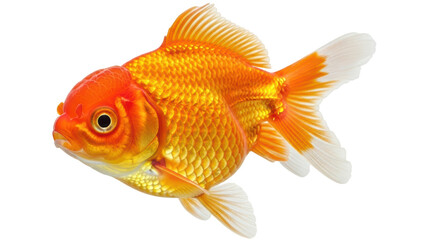 Isolated Goldfish