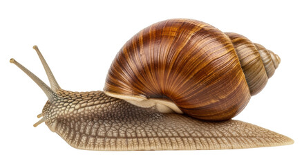 Isolated Snail