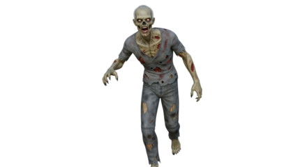 Isolated Zombie