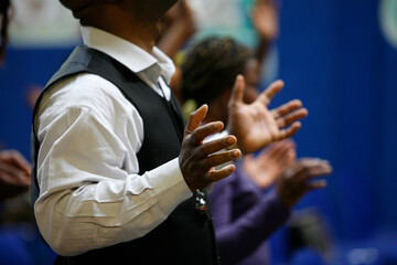 African evangelical celebration . Paris. France.