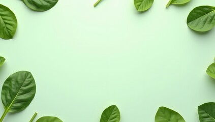 A Simple and Natural Frame of Leaves