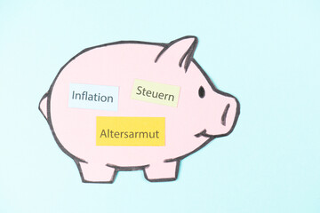 Poverty in old age, inflation, tax and boomer solidarity for pensioners, compulsory social year, senior citizen, retired worker, voluntary work, german language