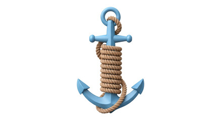Isolated Anchor with Rope