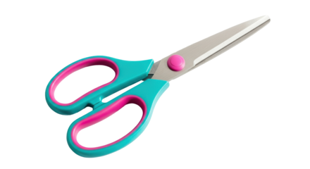 Isolated Colorful Scissors