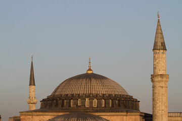 Fototapeta premium Hagia Sophia mosque . Istanbul. Turkey.