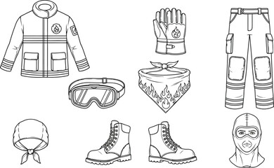 Essential protective gear and apparel for outdoor adventure and work
