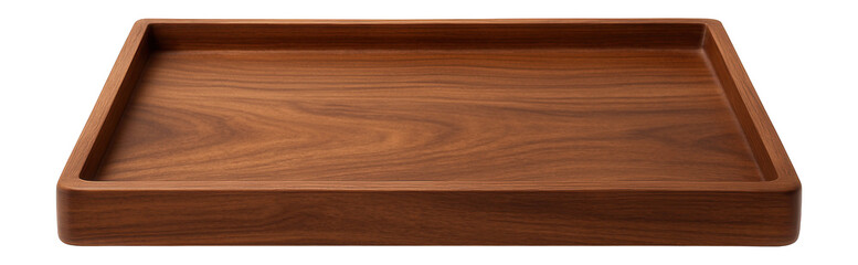 Wooden serving tray base with flat surface and smooth finish