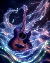 Fototapeta premium Guitar. Musical instrument