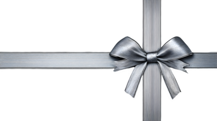 HD realistic silver gift card template with fine line detail isolated on white