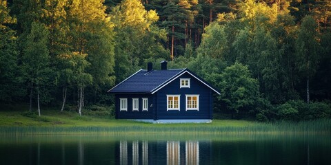 Serene Lakeside Cabin Retreat
