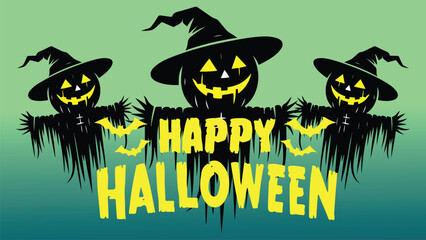  Halloween vector wall background illustration for halloween day celebration, for poster, t-shirt design, wall decoration