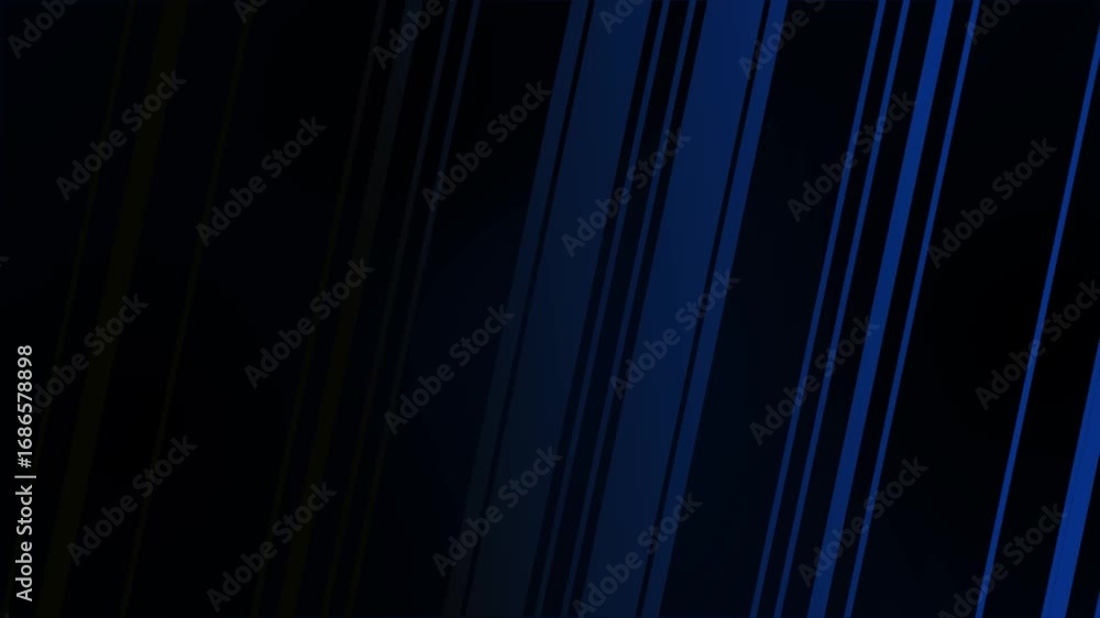 Aufkleber striking diagonal lines in deep blue and black, creating a dynamic abstract