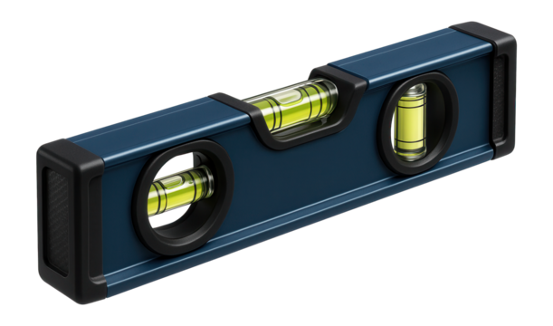 Magnetic level with dual vials