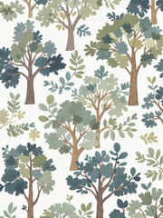 Obraz premium lHand-painted on soft background for wallpaper and fabric