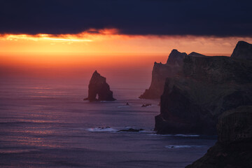 Madeira landscapes with majestic mountains, rugged cliffs and the Atlantic Ocean – a paradise for nature and travel photography.