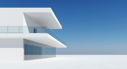 Appearance of White Multi - storey Building Under Blue Sky