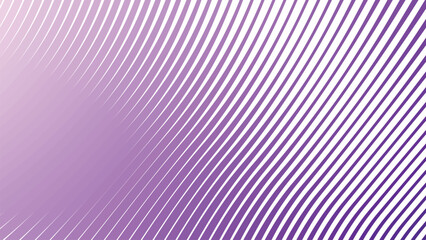 Purple Stripes Curve Line Abstract Background Modern Geometric Pattern Minimal Vector Design