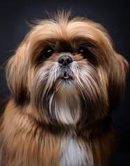 Lasha Apsa dog, AI generated