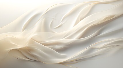 Obraz premium Elegant flowing fabric background