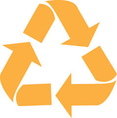 Recycle Logo Rotating minimalist simple design