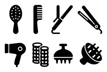 Hair Care Icons