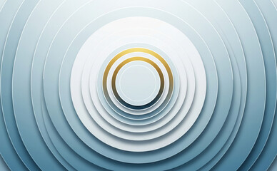 Flat infographic element of concentric layered infographic rings New Year Style