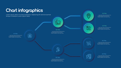 vector illustration of a blue background