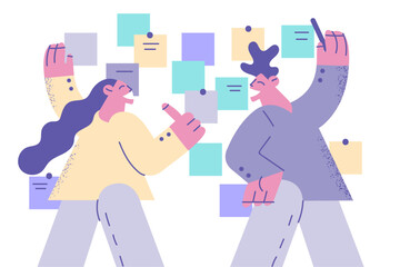 Business planning and teamwork concept